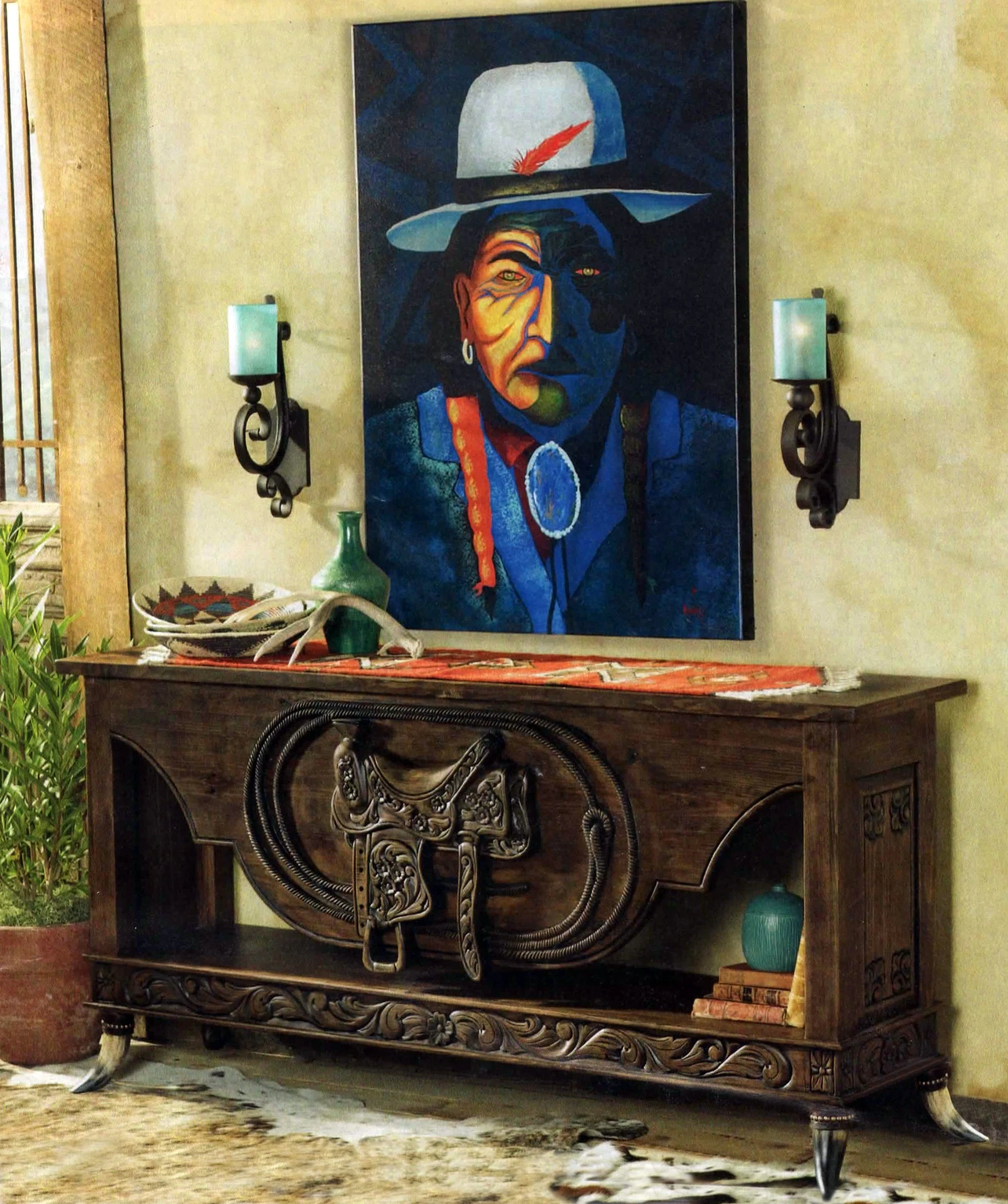Western Consoles by JKM Western Furniture